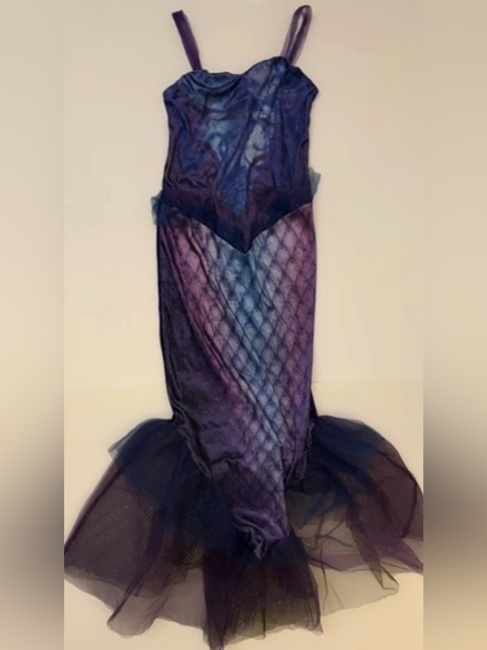 Kids Girls Purple Mermaid Halloween Costume | Size: Girls M (10-12)